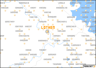 map of Lò Then