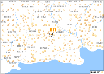 map of Loti