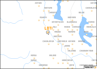 map of Loti