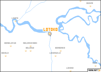 map of Lotoko