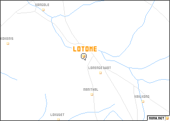 map of Lotome