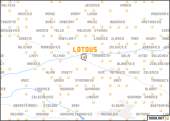 map of Lotouš