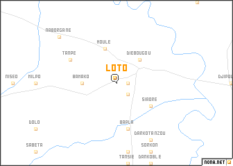 map of Loto