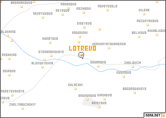 map of Lotrevo