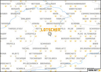 map of Lotschen