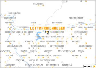 map of Löttmaringhausen