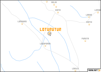 map of Loturutur