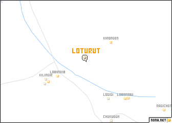 map of Loturut