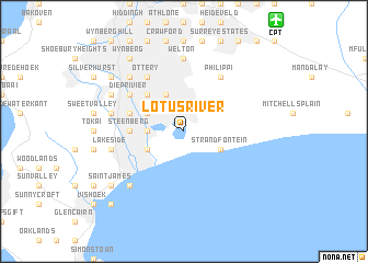 map of Lotus River