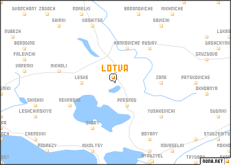 map of Lotva