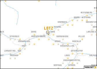 map of Lötz