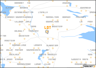 map of Löt
