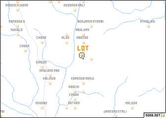 map of Lot