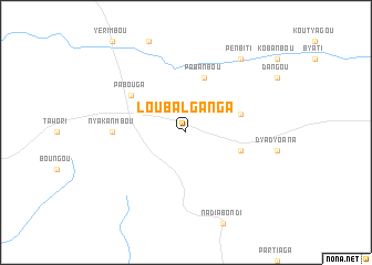 map of Loubalganga