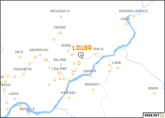 map of Louba