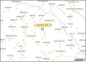 map of Loubébézi