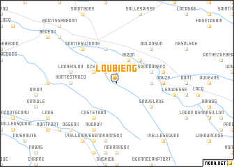 map of Loubieng