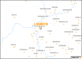 map of Loubota