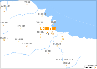 map of Loubyer