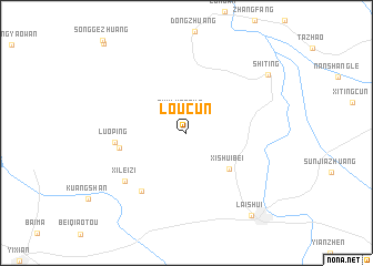 map of Loucun