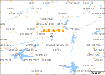 map of Loudrefing