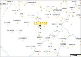 map of Louengo