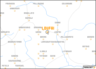map of Loufa I