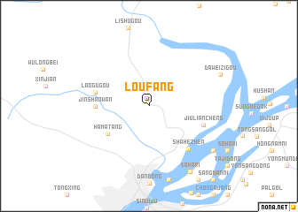 map of Loufang