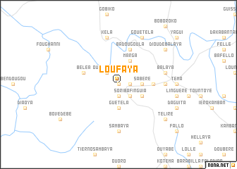 map of Loufaya