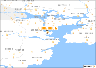 map of Loughbeg