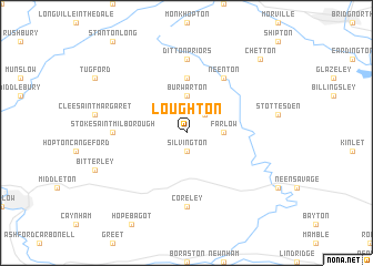 map of Loughton