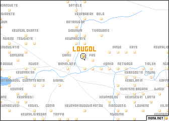 map of Lougol