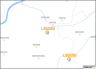 map of Lougou