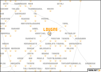 map of Lougré