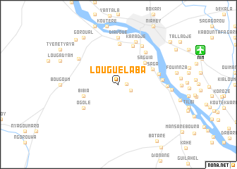 map of Louguélaba