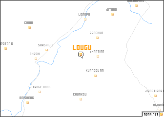 map of Lougu