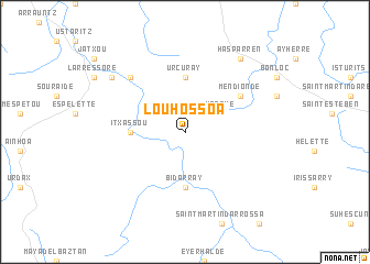 map of Louhossoa