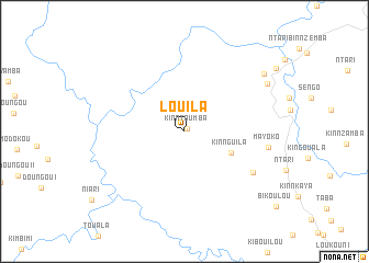 map of Louila