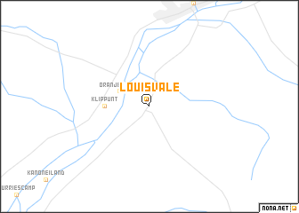 map of Louisvale