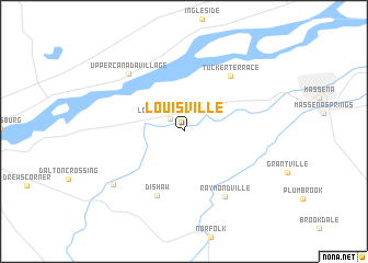 map of Louisville