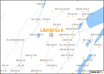 map of Louisville