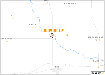 map of Louisville