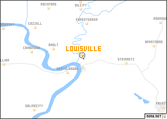 map of Louisville