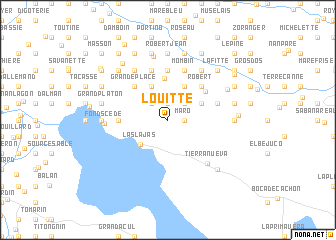 map of Louitte