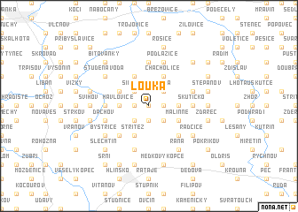 map of Louka