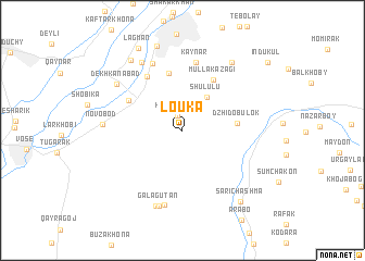 map of Louka