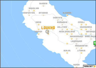 map of Loúkha