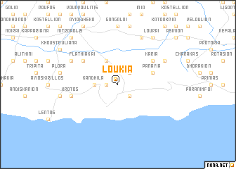 map of Loúkia