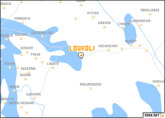 map of Loukoli