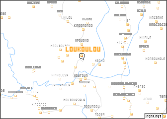 map of Loukoulou